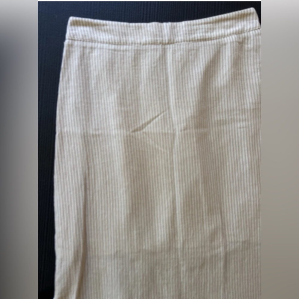 Rhythm Cream cotton striped Skirt - Picture 3 of 13
